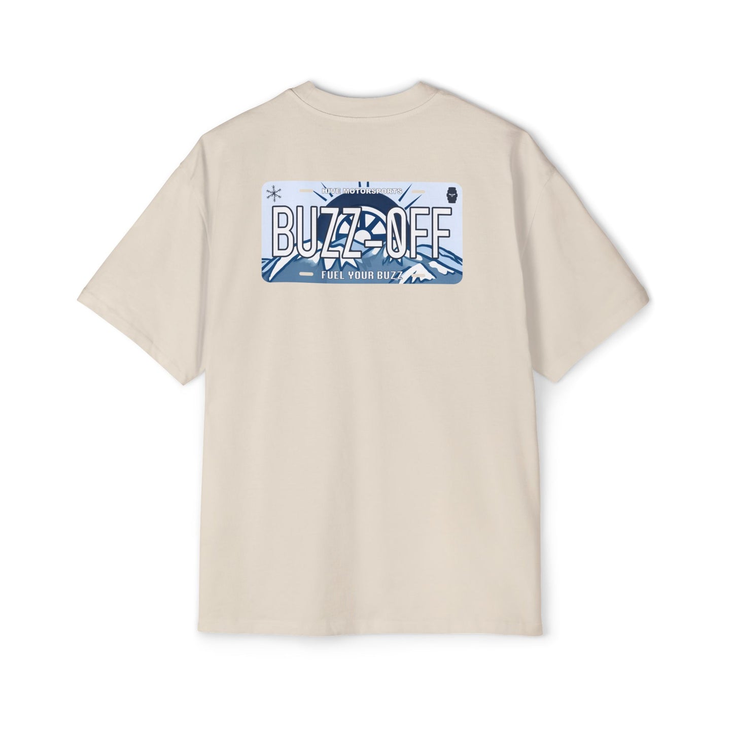 "BUZZ OFF" Winter License Plate Tee Shirt
