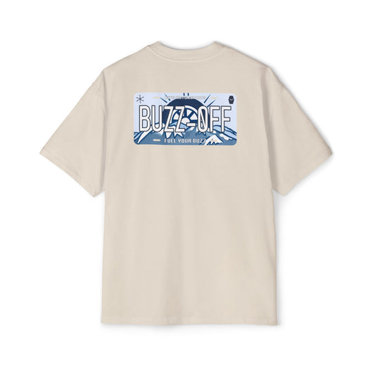 "BUZZ OFF" Winter License Plate Tee Shirt