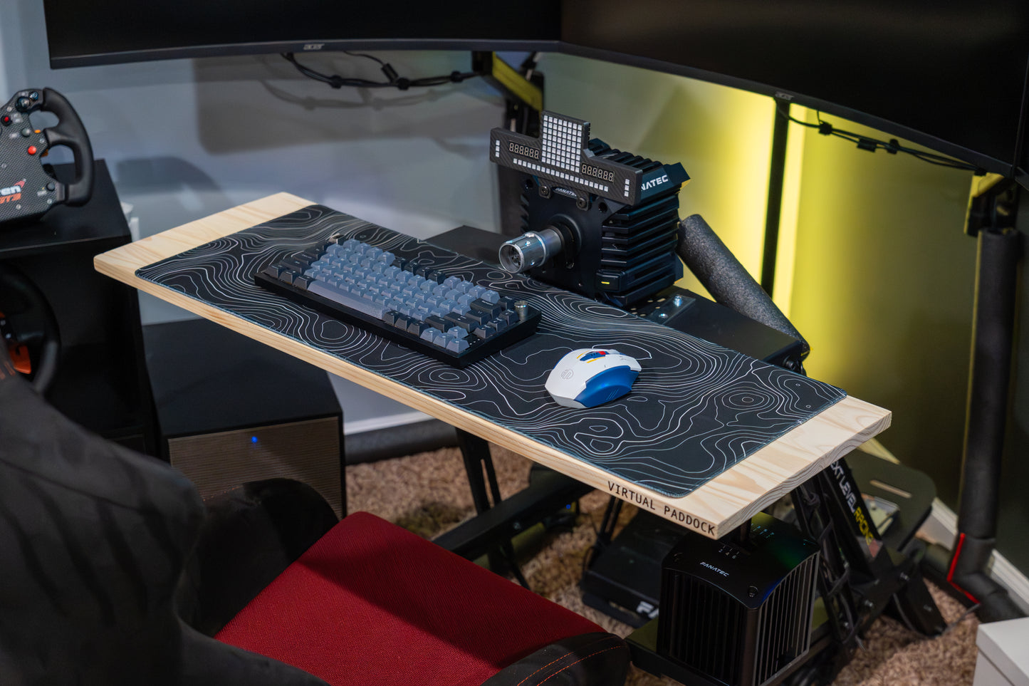 Virtual Paddock Sim Rig Desk